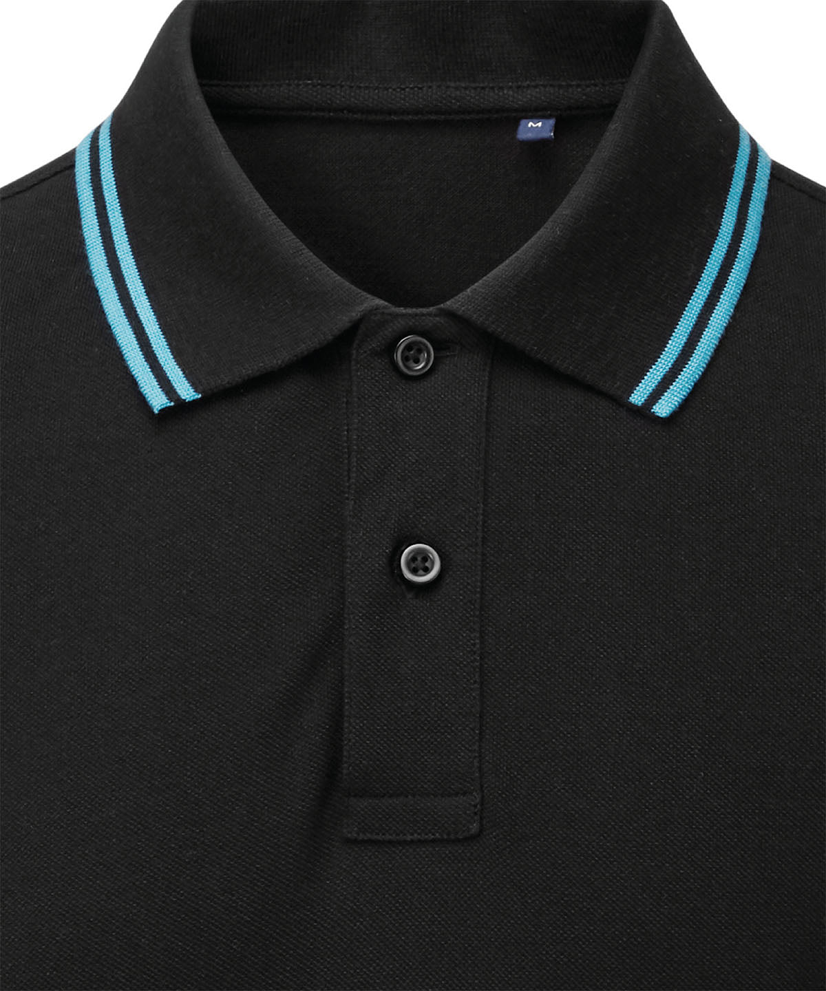 Men's classic fit tipped polo