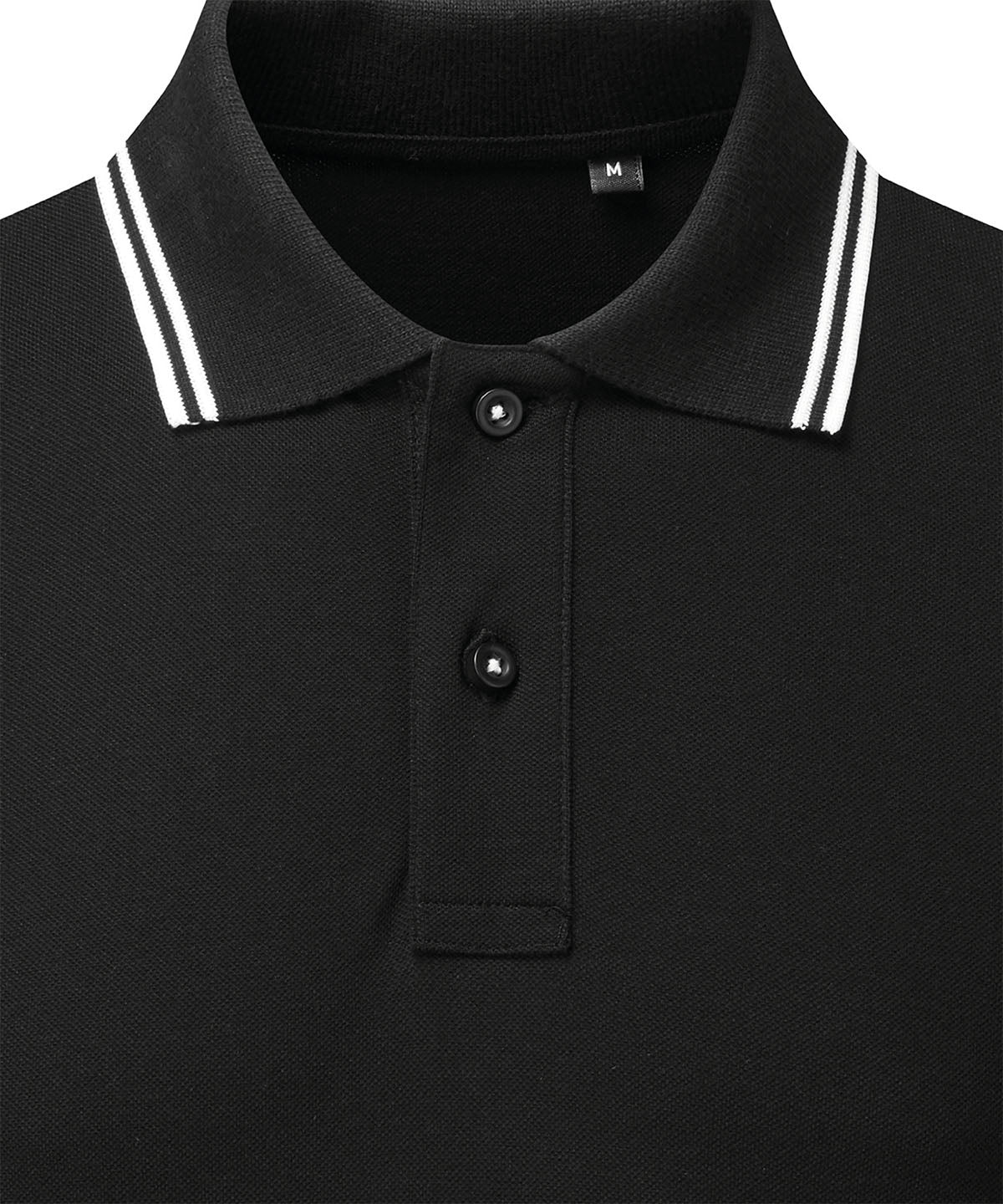 Men's classic fit tipped polo