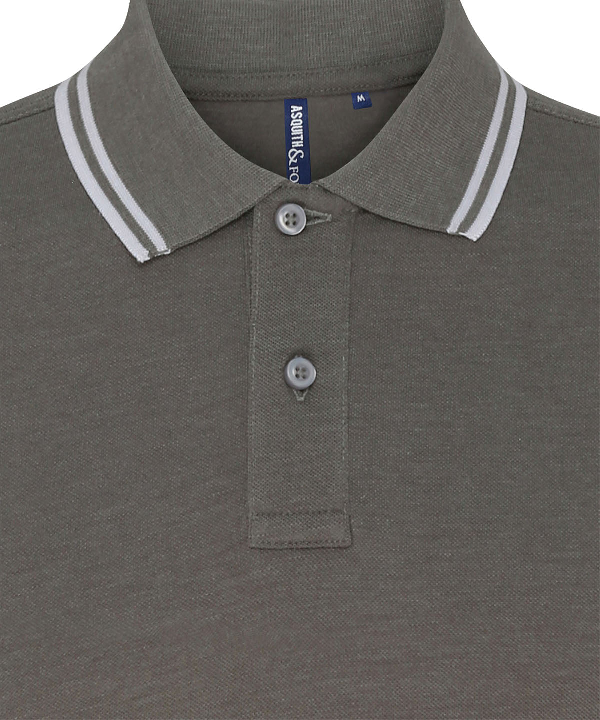 Men's classic fit tipped polo
