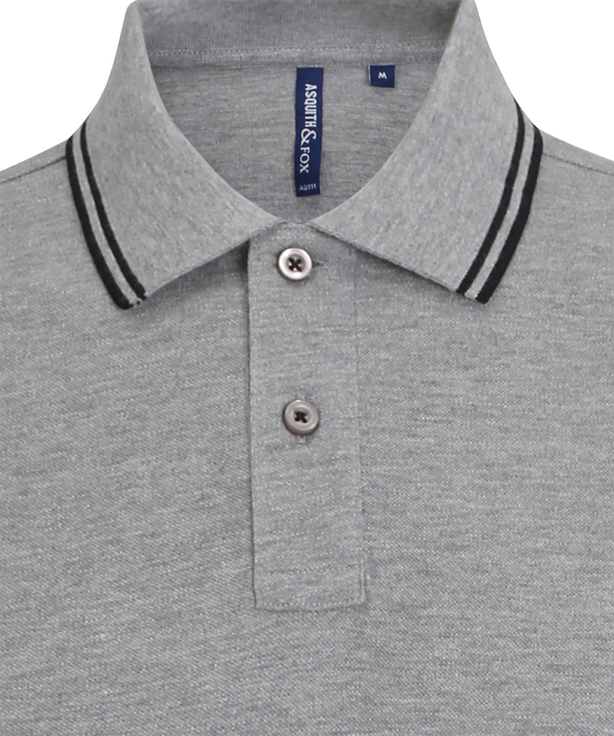 Men's classic fit tipped polo
