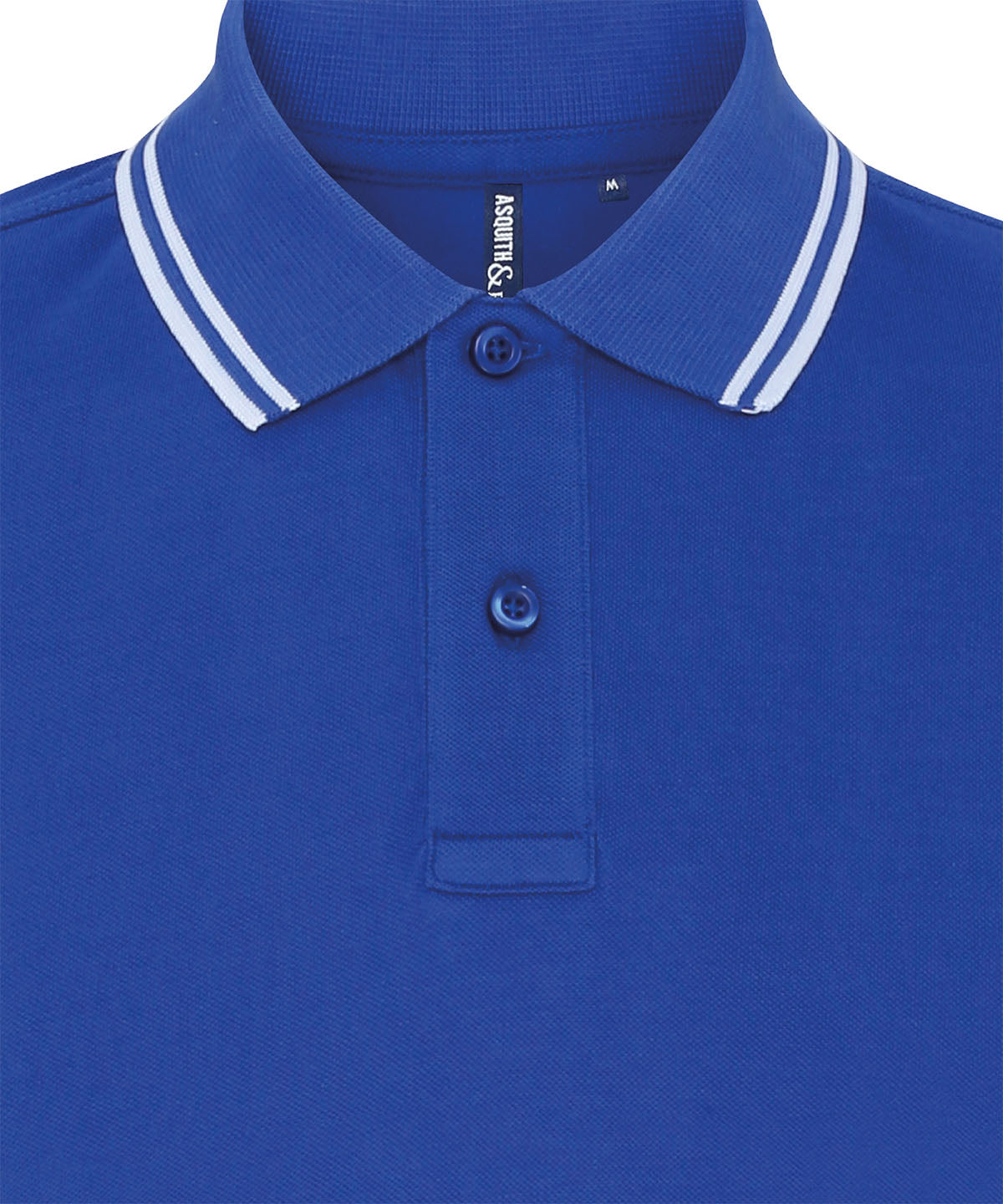 Men's classic fit tipped polo