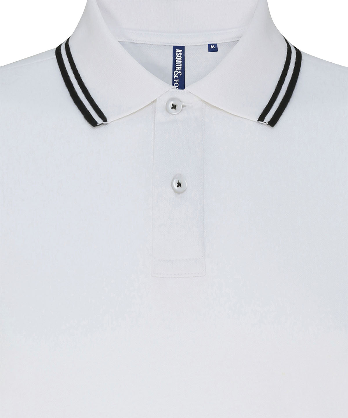 Men's classic fit tipped polo
