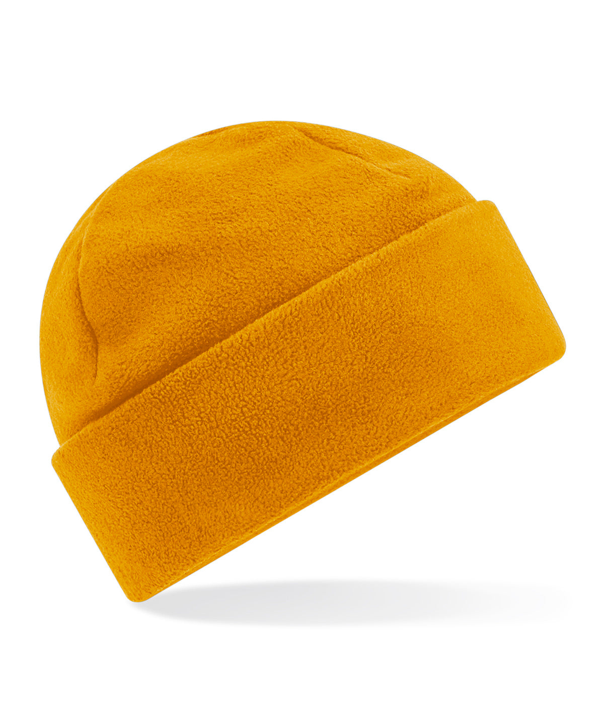 Recycled fleece cuffed beanie
