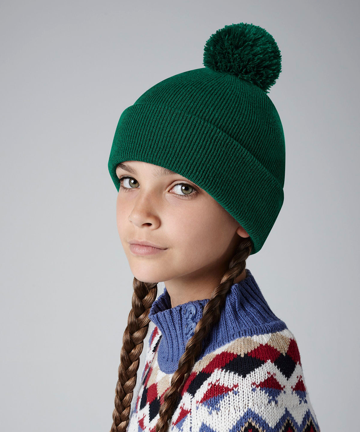 Junior original pom pom beanie