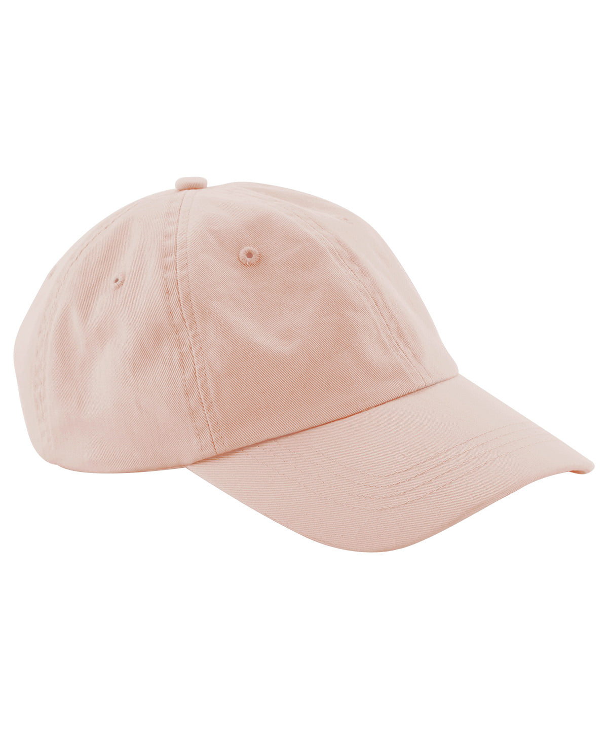 Junior low-profile 6-panel dad cap