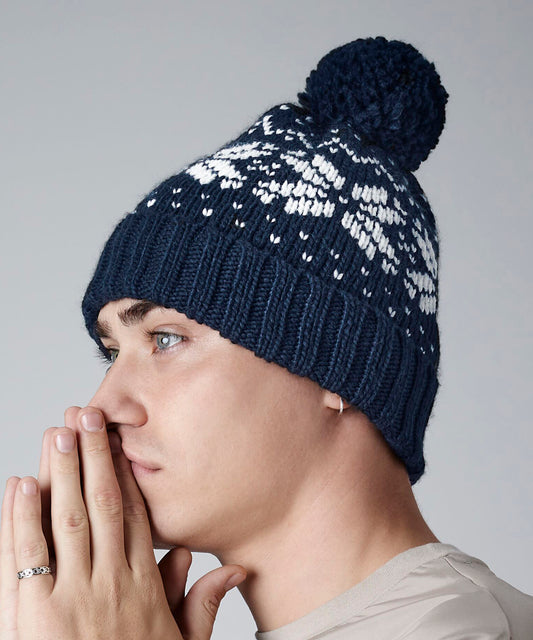 Fair Isle snowstar® beanie