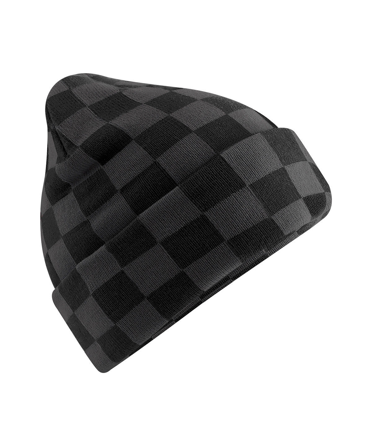 Checkerboard beanie