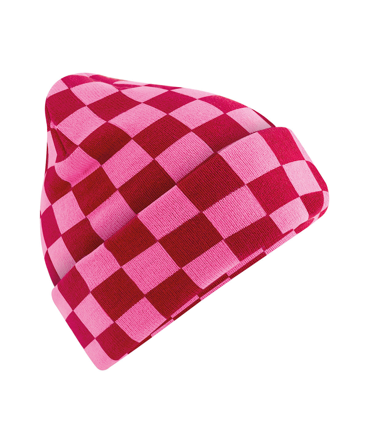 Checkerboard beanie