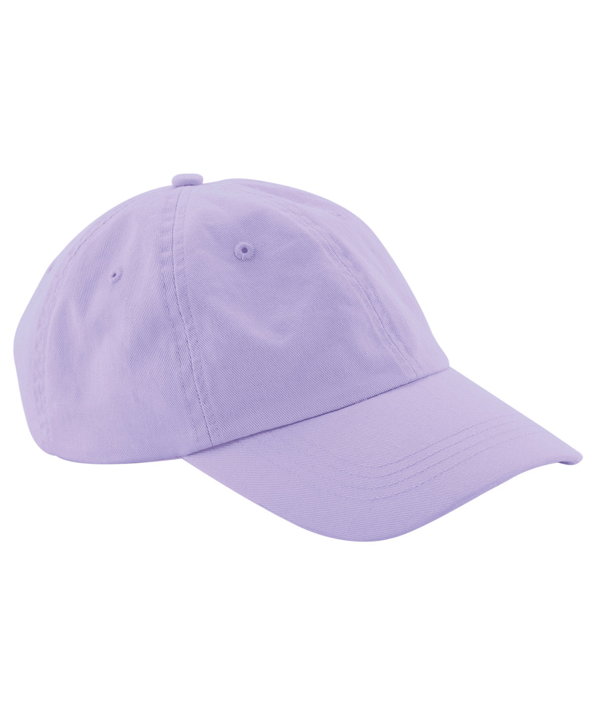 Low-profile 6-panel dad cap