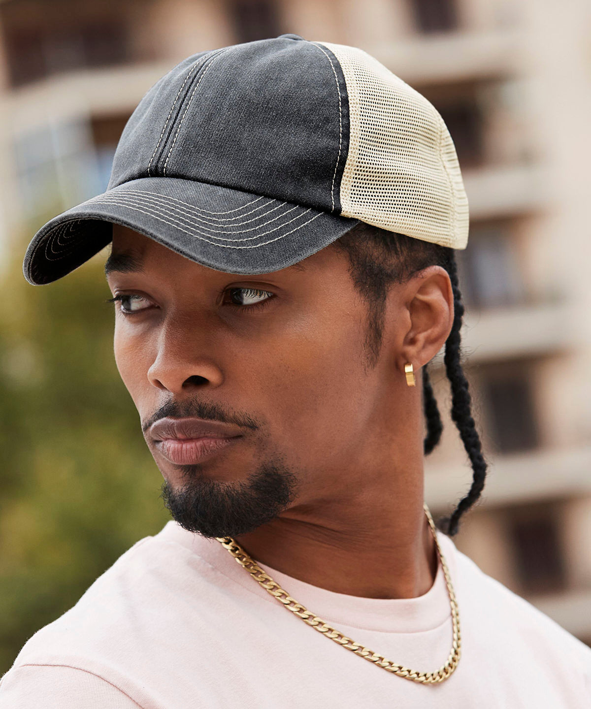 6-panel vintage trucker