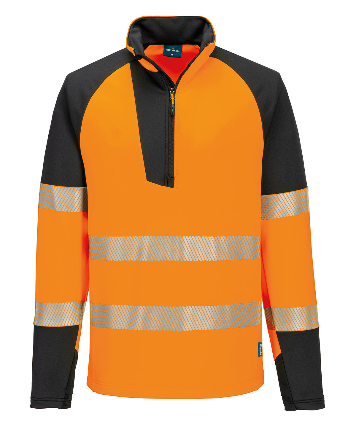 PW3 Hi-vis ¼-zip sweatshirt (T172)