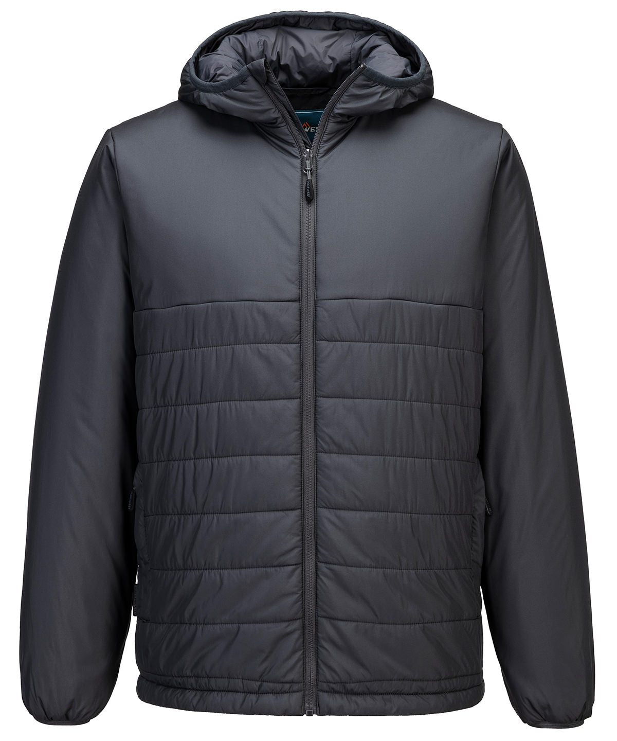 Professional hooded insulated baffle jacket (S608)